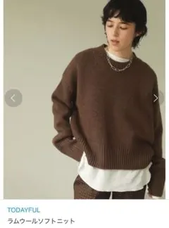 レイヤードニット