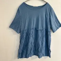 一点もの✨PARALLEL SKIES 【S】青 半袖Tシャツ シンプルゆったり