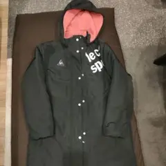 フード付き ロングコート　ベンチコート　ルコック