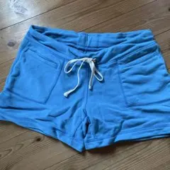 GU ブルー ショートパンツ