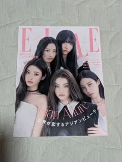 ELLE JAPON 2025年3月号　MEOVV表紙