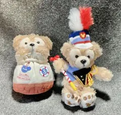 ダッフィー ぬいぐるみストラップ 2個セット