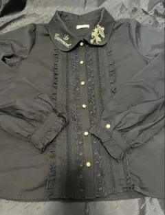 値下げ中！アクシーズaxes femme POETIQUE木馬刺繍のブラウスのサムネイル