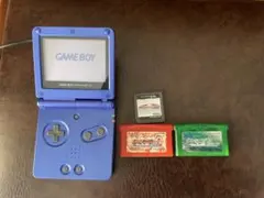 ゲームボーイアドバンスSPとソフトのセット