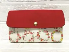 財布　通帳ケース　お薬手帳入れ　マルチケース　カード入れ　ファスナーポケット