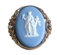 WEDGWOOD　ウエッジウッド ジャスパー ブローチ