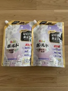 ボールド 液体洗剤 ホワイトムスク 630g 2個セットのサムネイル