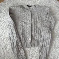 Brandy Melville ケーブルニット カーディガンのサムネイル
