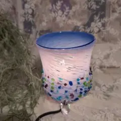 ガラスの　スタンド