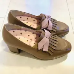 ナイスクラップ　NICE CLAUP ローファー　パンプス　リボンのサムネイル