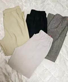 婦人服　ミセス　スラックス 4点セット Mサイズ Lサイズ　まとめ売り　介護