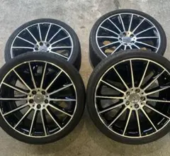 美品　ユーロプレミアムスタッドレスタイヤ付きW213, AMG E43, 53！ w213 ベンツeクラス e43（自動車 冬タイヤ、ホイールセット）｜タイヤ