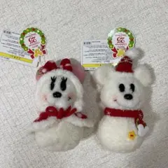 ミッキー クリスマス ぬいぐるみ