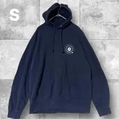 freestyle 長袖 パーカー S 黒 ワンポイント ポケット付き