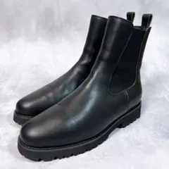 美品【BY ユナイテッドアローズ】サイドゴアブーツ 37 レザー トラックソール