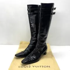 LOUIS VUITTON ロングブーツ 38 ブラック NQ0073のサムネイル