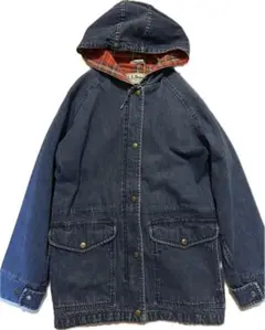 80s L.L.Bean デニムマウンテンパーカー USA製 メンズ レディース