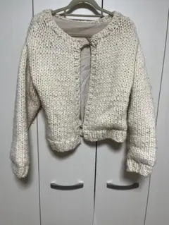 Sea Room lynn アイボリー カーディガン FREEサイズ