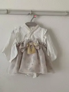 cottoli コトリ　ベビー袴ロンパース　70cm