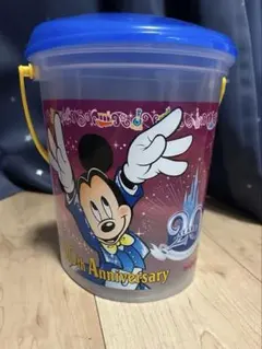 ディズニーランド ミッキーマウス 20周年記念 ポップコーンバケツ