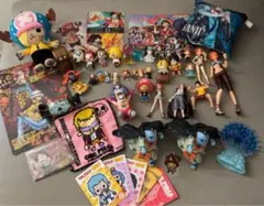 ワンピースグッズ　60サイズ段ボールまとめ売り