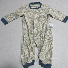 花柄ロンパース　ユニクロ　80サイズ　前開き