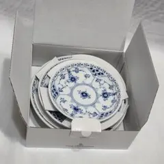 未使用品 ロイヤルコペンハーゲン ホワイトフルーテッド フルレース
