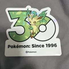ポケモン メガフェスタ 韓国 30周年 ランダムステッカー リーフィア
