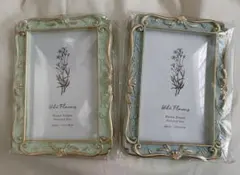 フォトフレーム　アンティーク調　2点　結婚式