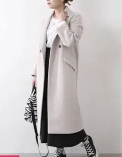 超美品 定価33,000円21AW ジャーナルスタンダード チェスターコート M