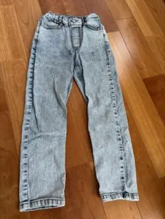 デニム ストレートパンツ 120cm GU