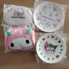 MY MELODY & KUROMI エコバッグとポーチセット