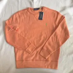 ラルフローレン　タグ付き新品　トレーナー　サイズXS オレンジ