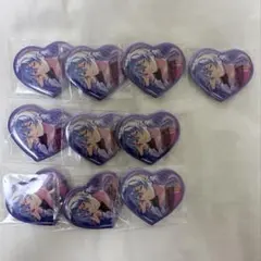 あんスタ　缶バッジ　β缶バッジ　AGF ハート缶バッジ　日々樹渉　ロミジュリ