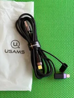 充電ケーブル 6in1 PD60W 1.2M USBケーブル