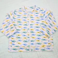 UNIQLO ワニ柄プリント エアリズムUVカットメッシュブルゾン