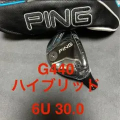 新品】PING G440 ハイブリッド U6 30° ヘッド＋ヘッドカバー - メルカリ