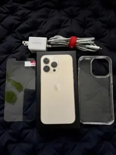 Apple iPhone 13 Pro ゴールド 本体　充電器等セット売り