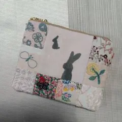 k*3様 ハンドメイド☆パッチワークミニポーチ ミナペルホネン - メルカリ