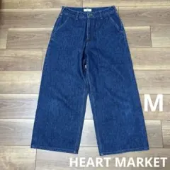 HEART MARKET ワイドデニムパンツストレート インディゴM レディースのサムネイル