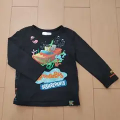 スポンジボブ 長袖Tシャツ 110