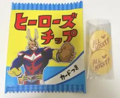 僕のヒーローアカデミア 一番くじ ヒーローズチップス ポーチ & クリップ 2個