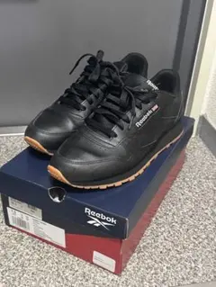 Reebok リーボック クラシックレザー 黒 25.5cm