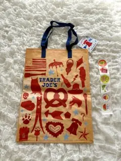 ☆非売品ステッカー付き☆ 　Trader Joe’sエコバッグ