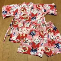 アンパンマン　甚平　ピンク　100