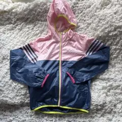 adidas ウィンドブレーカー L ピンク/ネイビー
