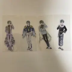 匿名配送　ハナマル　あくねこ　スタンディステッカー