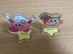 カービィカフェ　アクリルスタンド　カービィ　ワドルディ