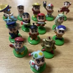 クレヨンしんちゃん ミニフィギュア 15体セット　チョコエッグ