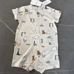 ジェラートピケ ミッフィー ロンパース 80 gelato pique 新品